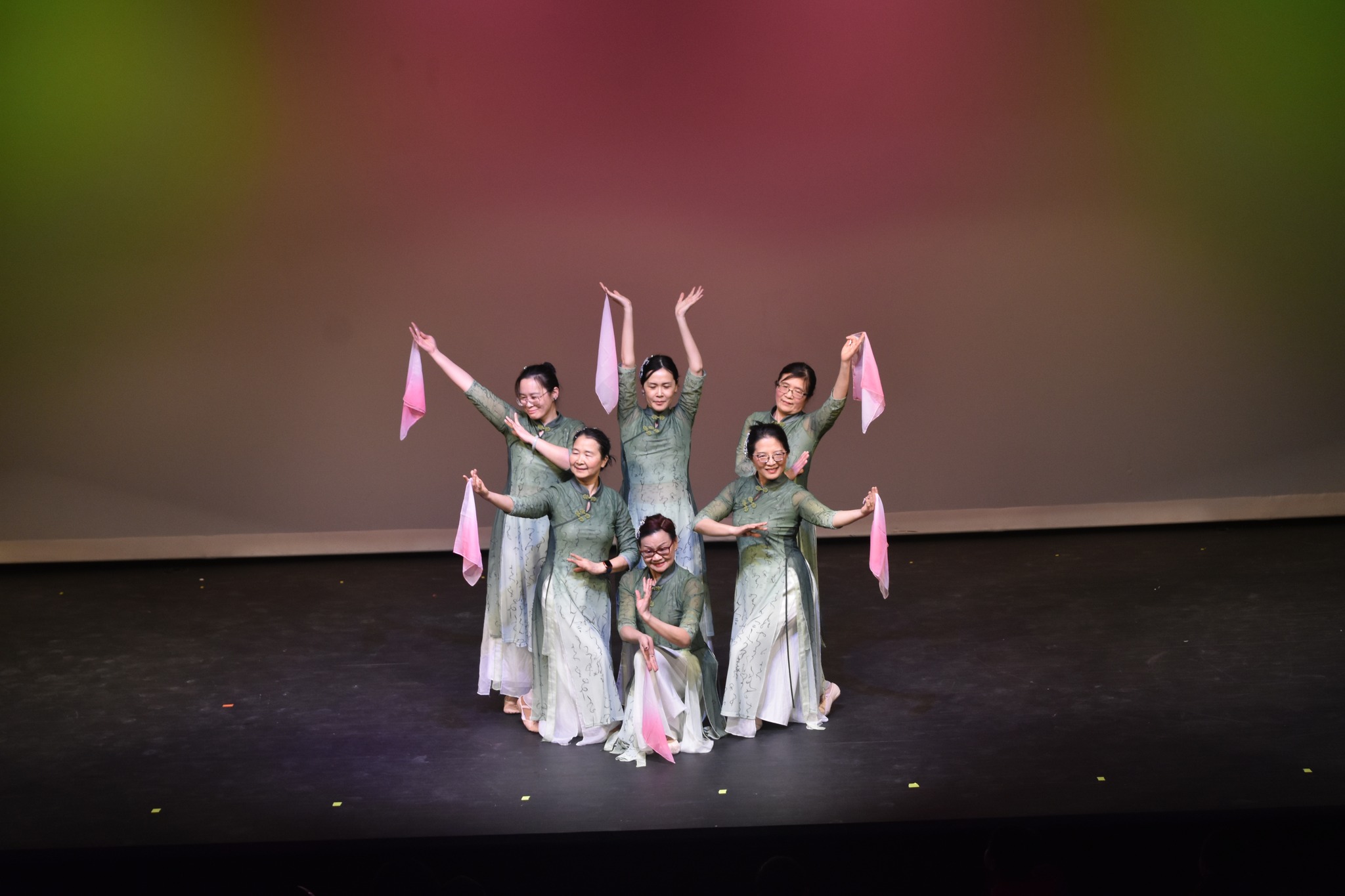 Dance group finale