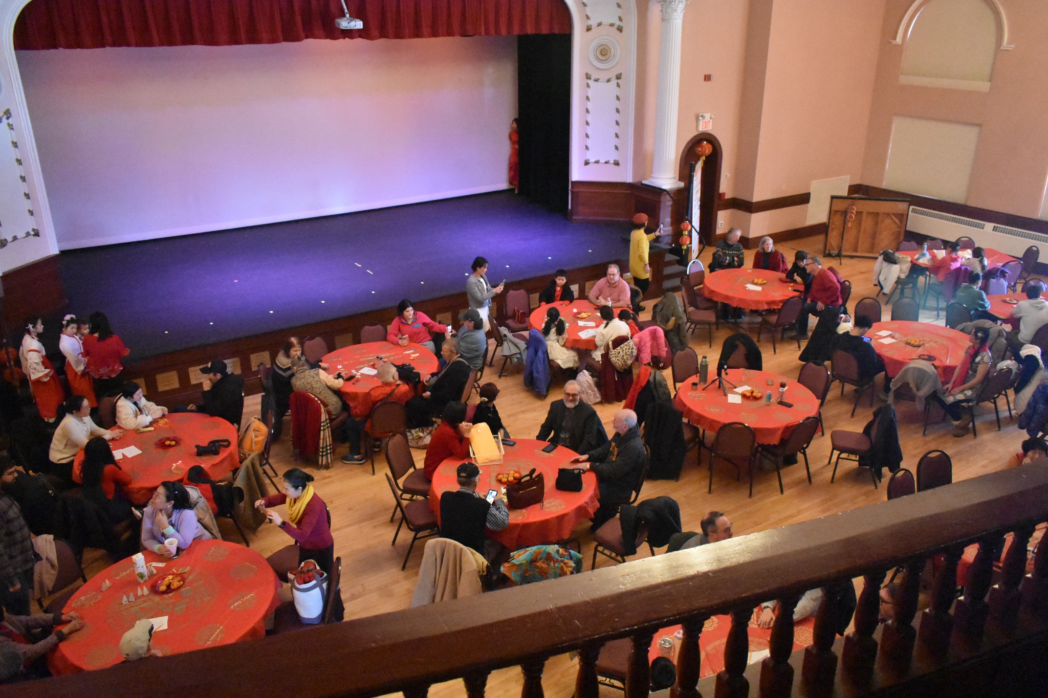 Venue from the balcony